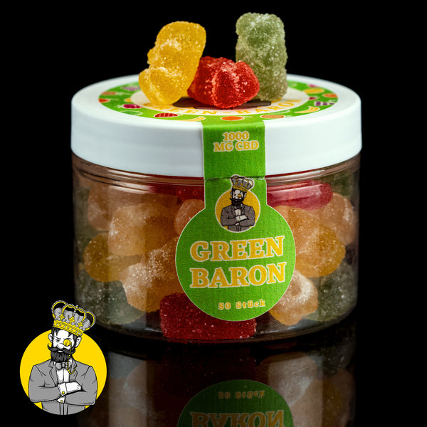 GreenBaron CBD-Gummibärchen 1000mg