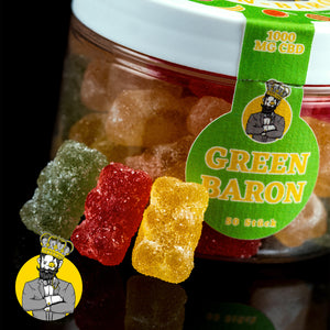 GreenBaron CBD-Gummibärchen 1000mg