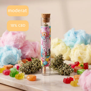 cotton candy fertig gedrehter joint von greenbaron 