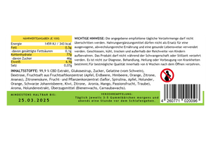 GreenBaron CBD-Gummibärchen 1000mg