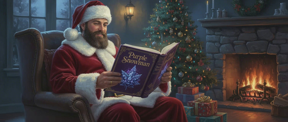 Purple Snowmann ankündigung